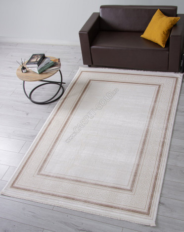 Ковер 32218C - WHITE / CREAM - Прямоугольник - коллекция ANATOLIA
