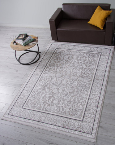 Ковер 32229A - GREY / WHITE - Прямоугольник - коллекция ANATOLIA