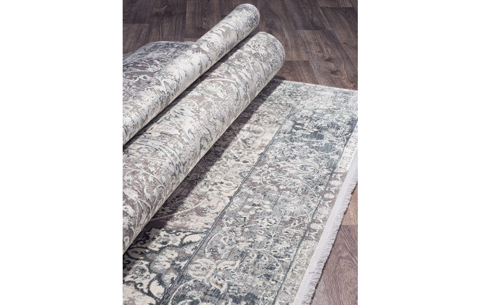 Ковер M455A - CREAM / D.GRAY OLIMPOS