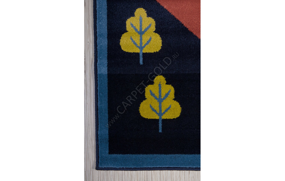 Ковер польский Angella Standard Budi navy blue