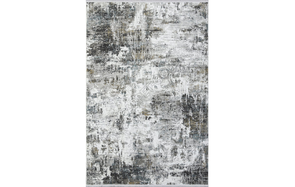 Ковер C269AJ - GREY / BLUE - Прямоугольник - коллекция LORENZO