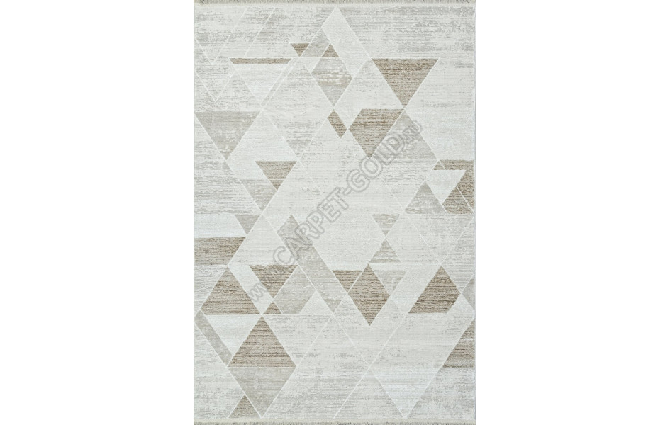 Ковер 26224C - L.BEIGE / CREAM - Прямоугольник - коллекция RUBI