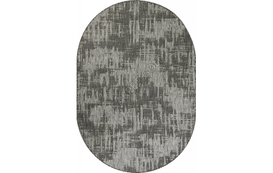 Ковер S144 - GRAY - Овал - коллекция KAIR