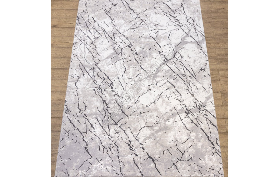 КОВРЫ ДИЗАЙН N901A ЦВЕТ WHITE / GRAY2 Prado