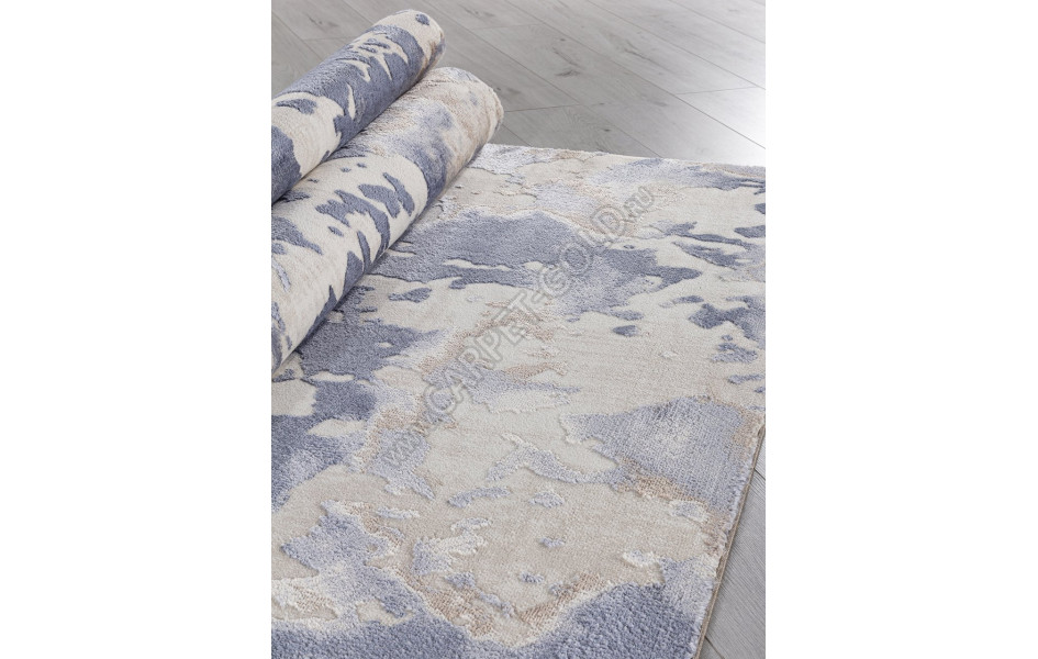 Ковер O1125 - 730 BEIGE / BLUE - Прямоугольник - коллекция SAMIRA