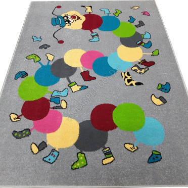 Детский ковер Agnella Funky Top Iwo graphite