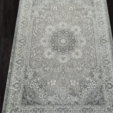 Ковер A028AF - GREY / L.GREY - Прямоугольник - коллекция EMPEROS