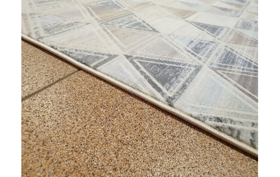 Ковер Avon 36853A OVAL L.BEIGE BLUE