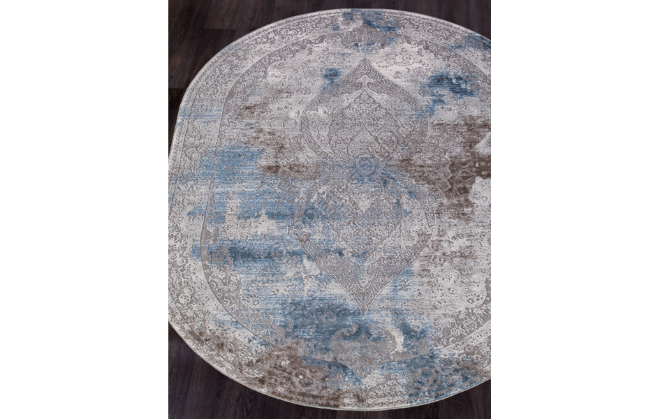 Ковер ARMINA 03879A - BLUE BLUE - Овал