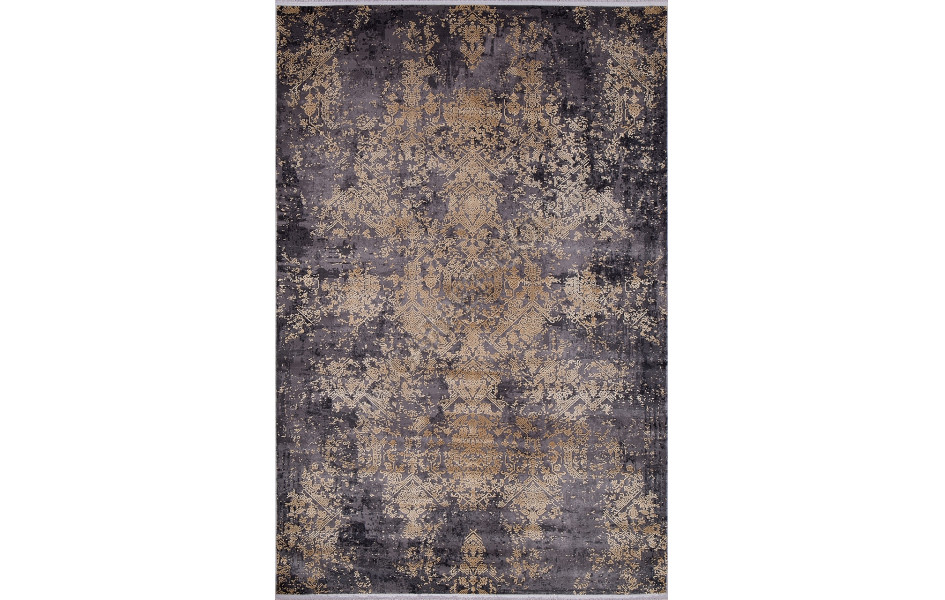 Ковер 20972A - D.GREY / L.YELLOW - Прямоугольник - коллекция MILANO