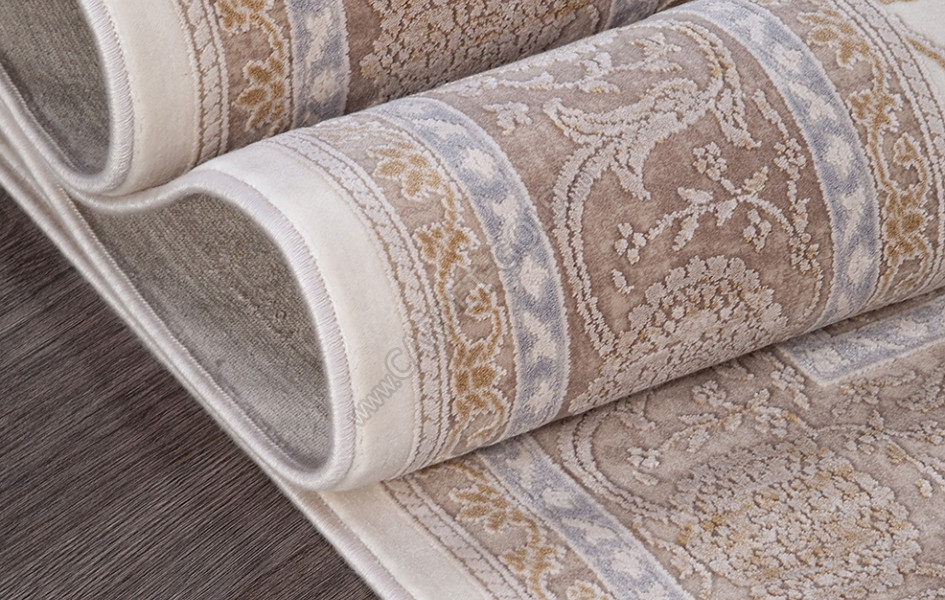 Ковер 21148B - BEIGE / CREAM - Прямоугольник - коллекция MILANO