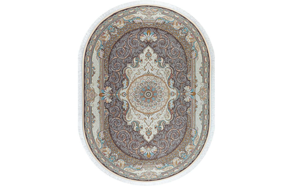 Ковер G144 OVAL MELANJ / P Mashad 1500