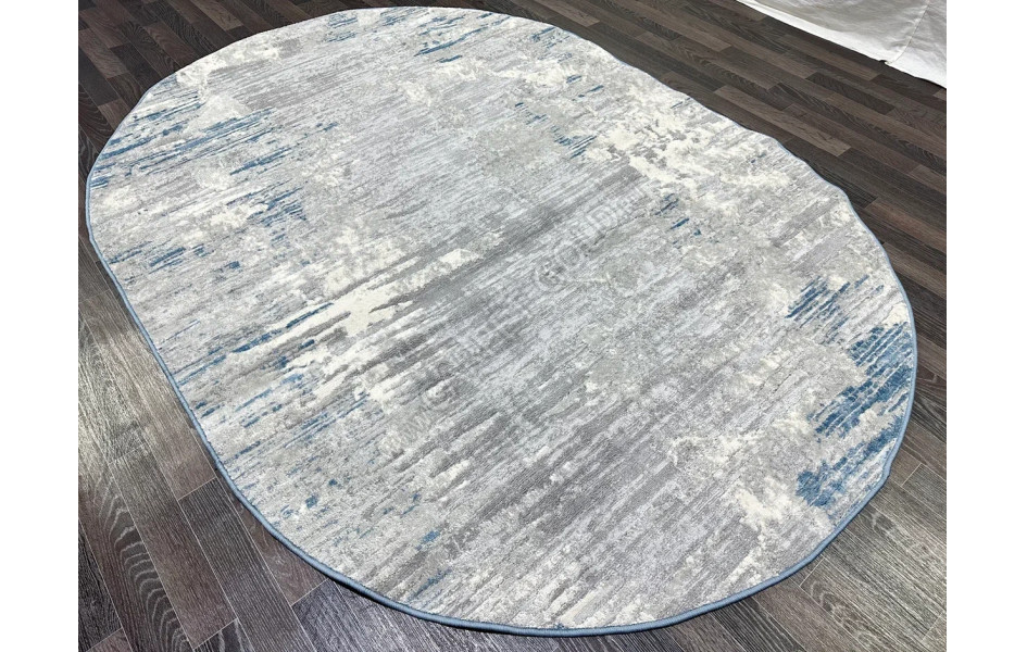 Ковер турецкий D069A_D.GREY коллекции Bojnord овальный