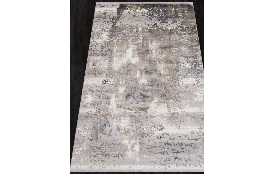 Ковер 06047B - GREY FDY / GREY HB - Прямоугольник - коллекция ASADU