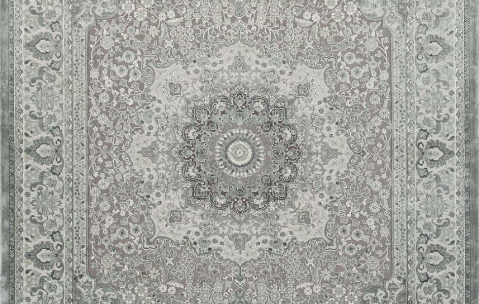 Ковер A028AF - GREY / L.GREY - Прямоугольник - коллекция EMPEROS