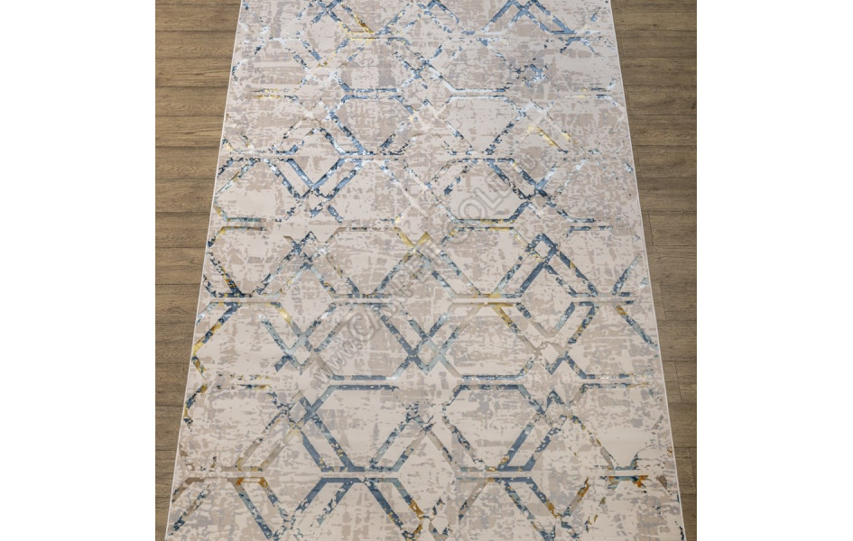 КОВРЫ ДИЗАЙН NJ76A ЦВЕТ BLUE Rich