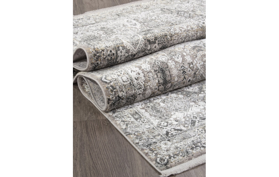 Ковер M264A - C.D.GRAY / D.GRAY - Прямоугольник - коллекция OLIMPOS