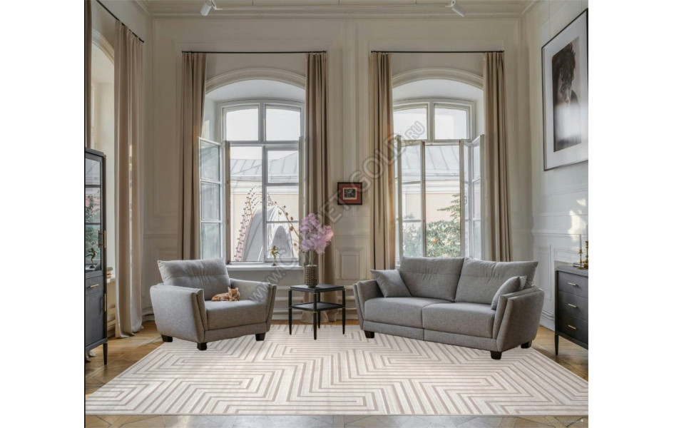 Ковер F412 - CREAM - Прямоугольник - коллекция DIOS