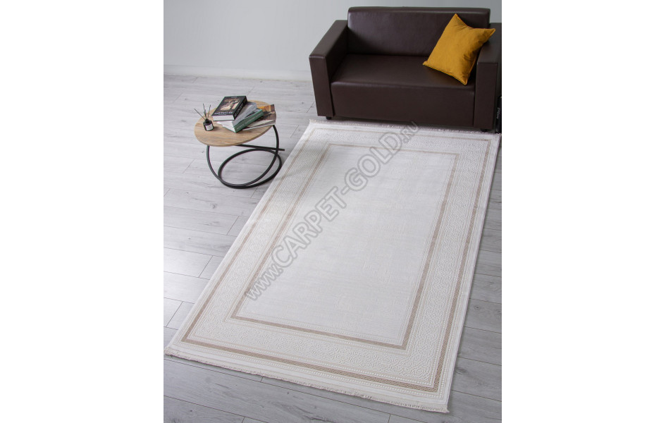 Ковер 32218C - WHITE / CREAM - Прямоугольник - коллекция ANATOLIA